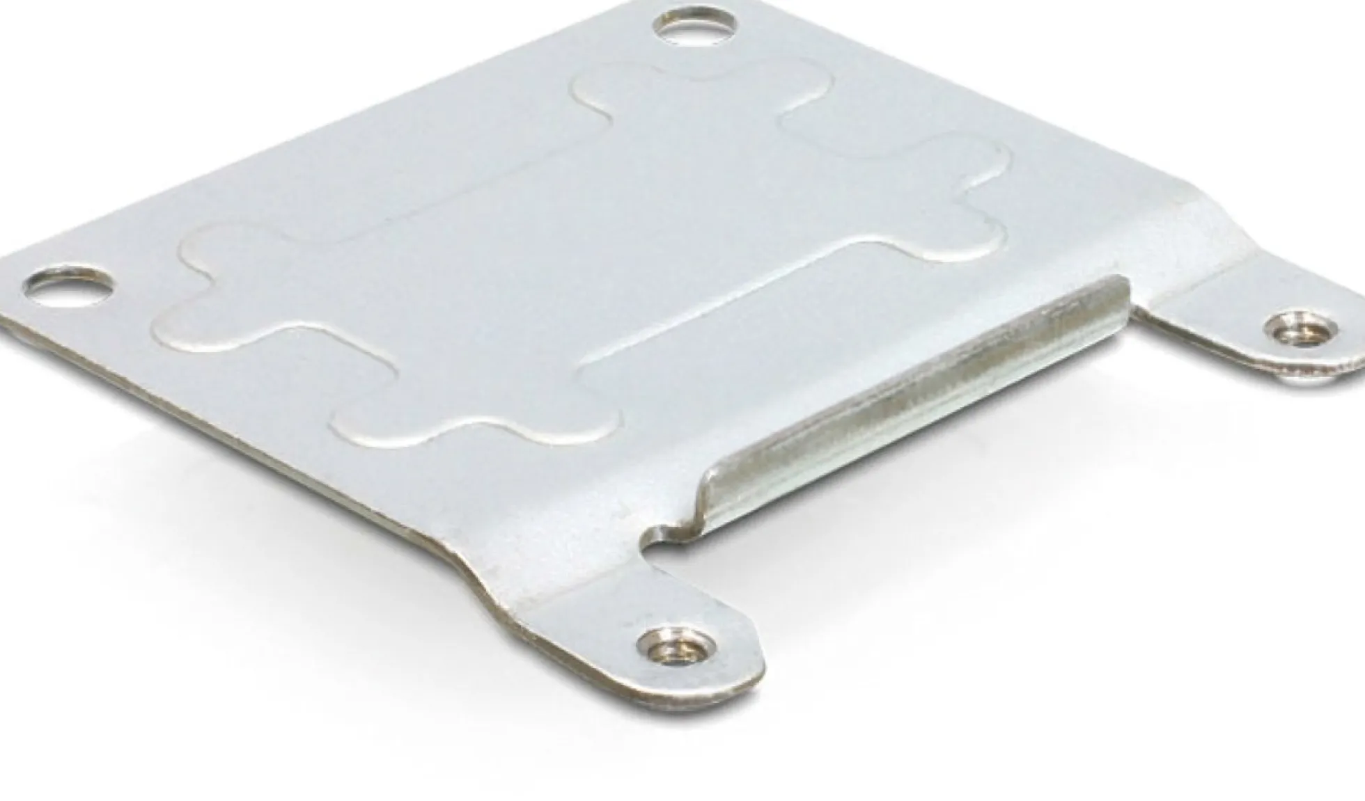 DeLOCK mini PCI-E Adapter, gør et halvstort kort til fuldstort, sølv