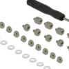Delock Mounting Kit 31 pieces for M.2 SSD / Module