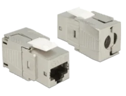 DELOCK RJ45 Keystone-module, Cat.8, no tools required