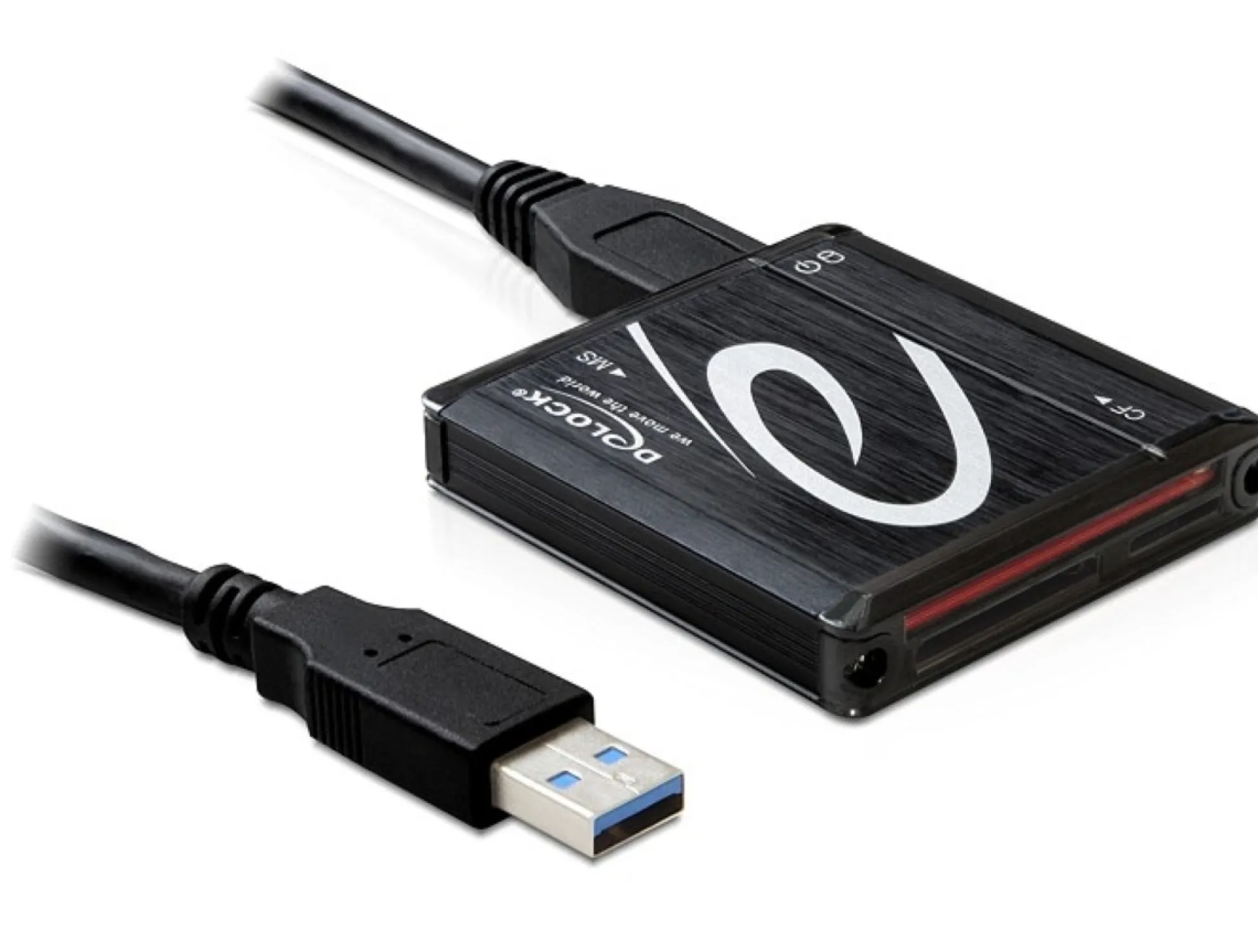 DeLOCK USB 3.0 kortlæser, ekstern, 5-slot(microSD, SDHC/SDXC/MMC, CF,