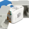 DeLOCK UTP Cat6 Keystone modul, RJ45 ho - LSA Cat6, "Tool-free", blå/