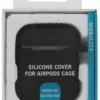 DELTACO AirPods silikone cover, sort