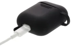 DELTACO AirPods silikone cover, sort