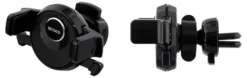 DELTACO Air vent Bil holder, til smartphones 60-88mm, roterbar, sort