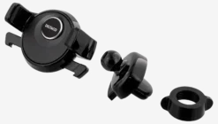 DELTACO Air vent Bil holder, til smartphones 60-88mm, roterbar, sort