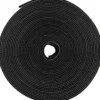 DELTACO burrebånd, 5m, 10mm, sort