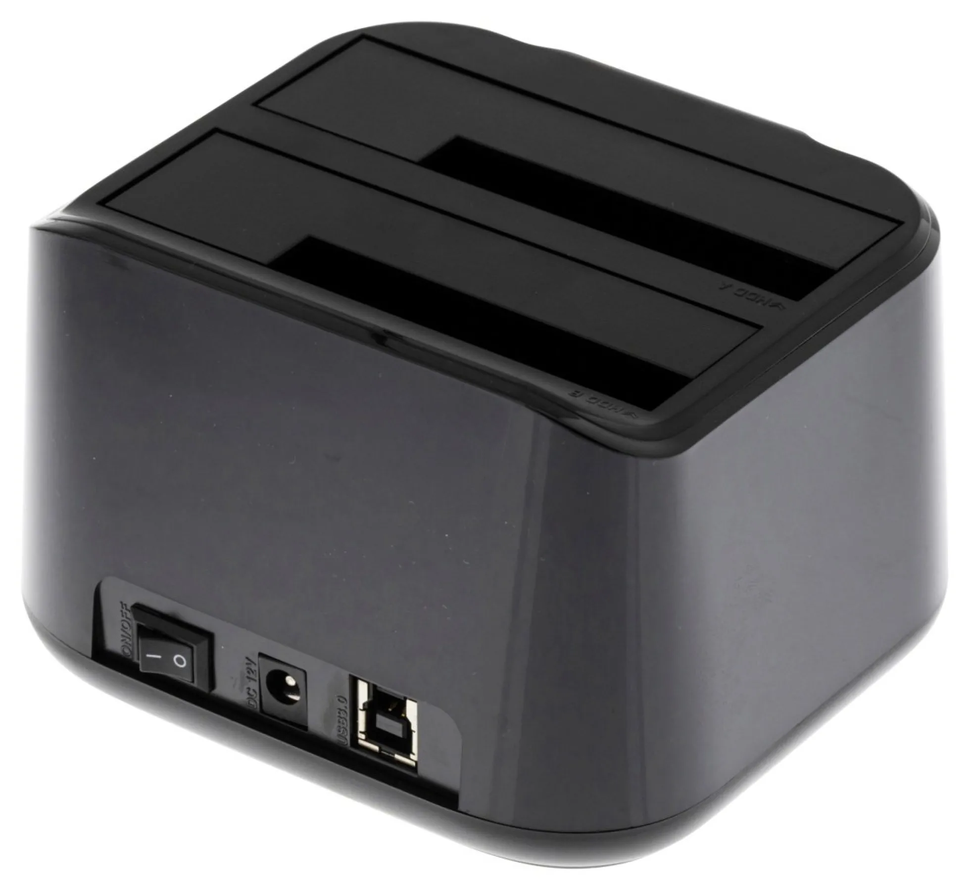 DELTACO Direkte docking til dobbelt 2,5" og 3,5" SATA-harddiske, SA
