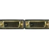 DELTACO DVI monitorkabel Dual Link, DVI-D han - han 3m