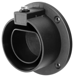 DELTACO e-Charge holder, for Type 2 connector, sort