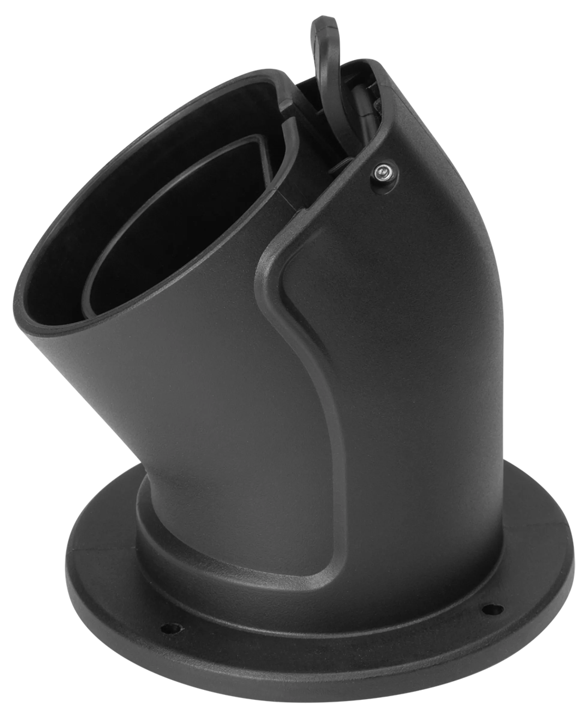 DELTACO e-Charge, holder til type 2 stik, vinklet
