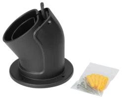 DELTACO e-Charge, holder til type 2 stik, vinklet