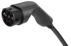 Deltaco E-Charge ladekabel til elbil, type 2, 3-faset, 16A, 11 kW, 10 meter