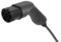 Deltaco E-Charge ladekabel til elbil, 5 meter, type 2, 1-faset, 16A, 3,6 kW, 10 meter
