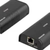 DELTACO Ethernet HDMI-forlænger, op til 120m i 1080P med Cat6, sort