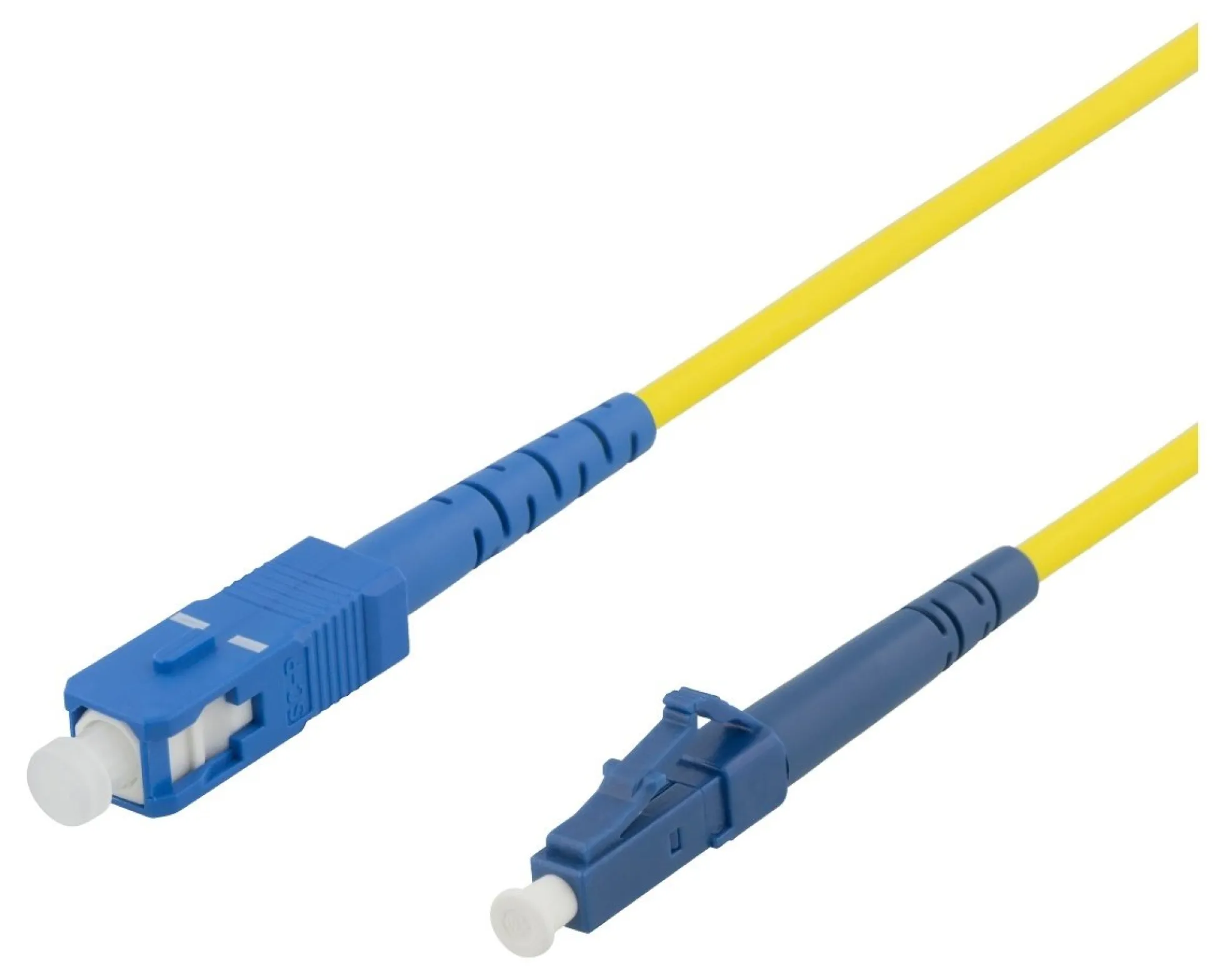 DELTACO Fiber cable, LC - SC, 9/125, OS1/2, singlemode, LSZH, 2m
