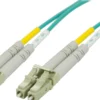DELTACO fiberkabel, LC - LC, 50/125, OM3, duplex, multimode, 20