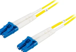 DELTACO fiberkabel, LC - LC, 9/125, OS2, duplex, singlemode, 20