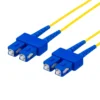 DELTACO fiberkabel SC - SC, duplex, singlemode duplex, singlemode, 1,5