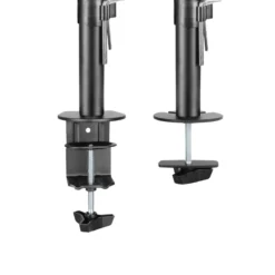 DELTACO GAMING Dobbeltmonteret bordmontering, 13"-32" screens, VESA 75x75/10