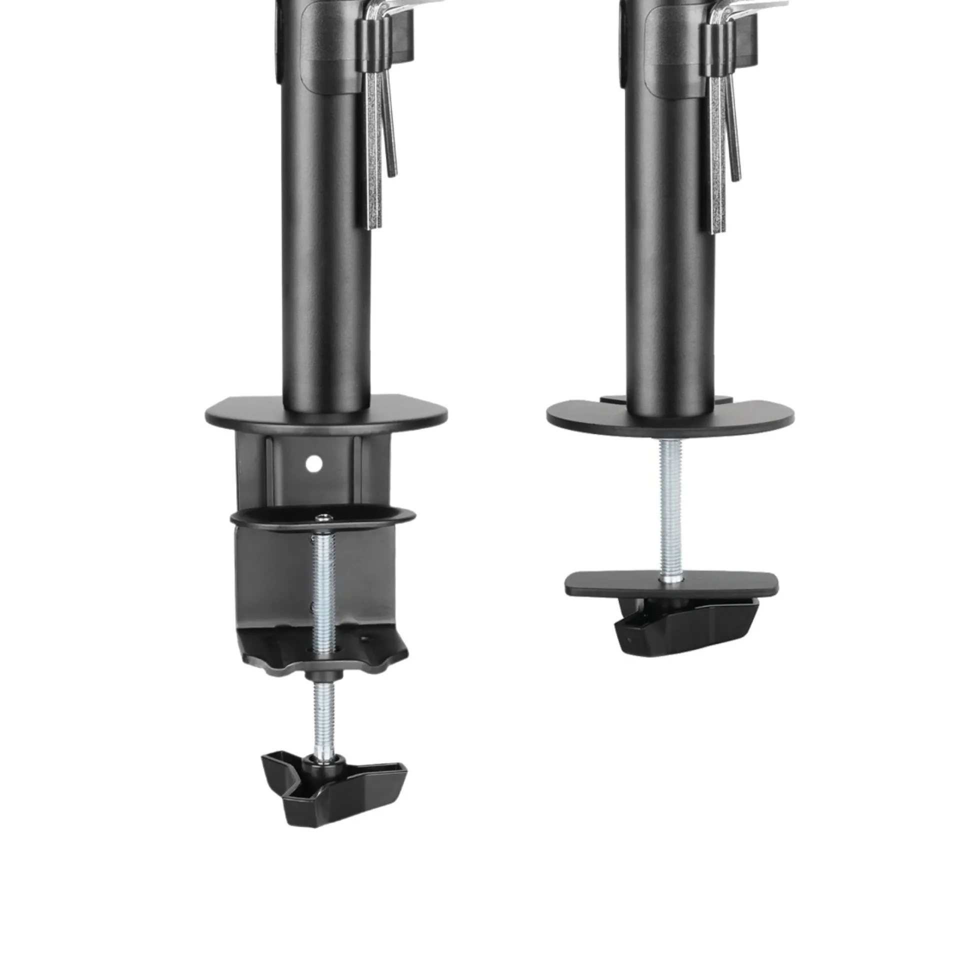 DELTACO GAMING Dobbeltmonteret bordmontering, 13"-32" screens, VESA 75x75/10