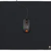 DELTACO GAMING Mousepad XL, 45x40cm, fabric coated, sort