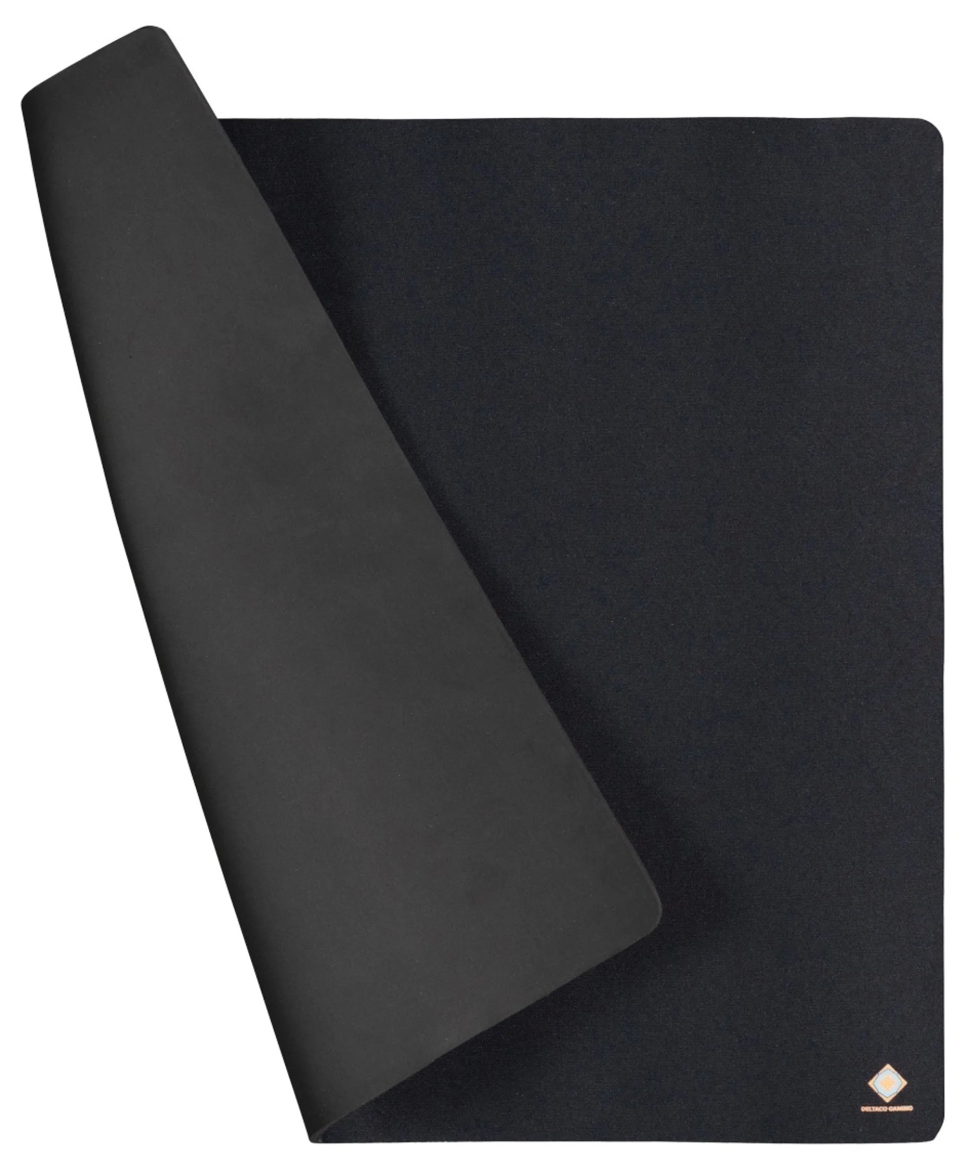 DELTACO GAMING Mousepad XL, 45x40cm, fabric coated, sort
