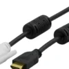 DELTACO HDMI til DVI kabel, 19-pin-DVI- D Single Link, 3m, sort/hvid