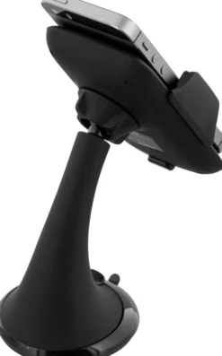 DELTACO Holder til smartphone, justerbart beslag med sugekop, 53-83mm,