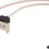 DELTACO internt kabel til USB 2.0, PCI-dækplade, 2xIDC5 hun - 2xUSB 2