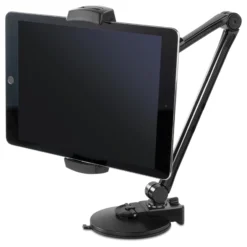 DELTACO 2 i 1 Smartphone og tablet holder med sugekop