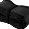 DELTACO kabelsorteringsstrømpe i nylon, burrebånd, 3m, sort