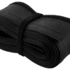 DELTACO kabelsorteringsstrømpe i nylon, burrebånd, 1,8m, sort