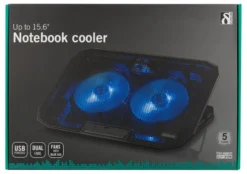 DELTACO laptop cooler for 15.6