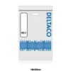 DELTACO Modular connector RJ12, 6P6C, 20-pack, gennemsigtig