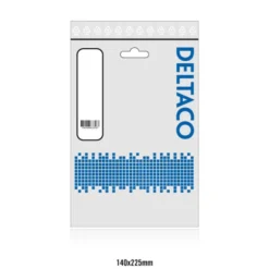 DELTACO modularkabel, 6P4C(RJ11) til 6P4C(RJ11), 2m, hvid