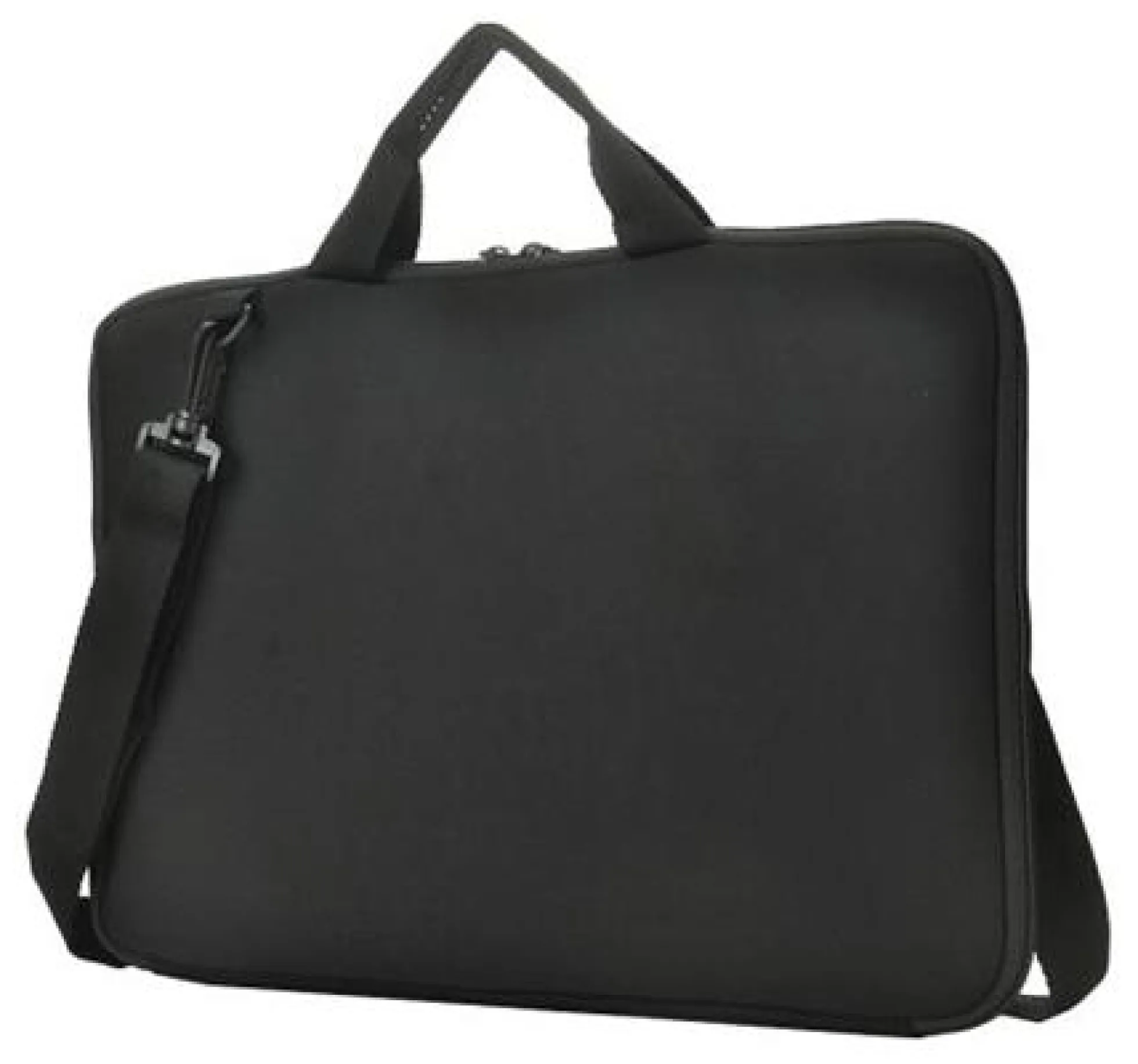 Deltaco, neoprene laptop sleeve, 15.6-16", sort, med håndtag