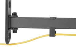DELTACO Office, fuldt bevægelig 3-vejs væg, 13"-27", 25kg, 75x75-100-100