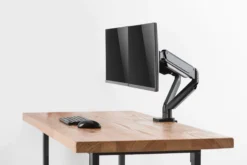 DELTACO Office, gasfjederarm skrivebord, 17