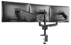 DELTACO Office, tredobbelt hydraulisk monitor-arm, 17