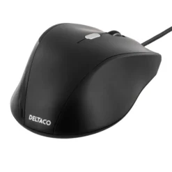 DELTACO Optisk Mus med Ergonomisk Design
