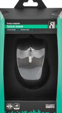 DELTACO Optisk Mus med Ergonomisk Design