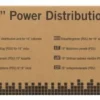 DELTACO 7-Outlet 19" power distribution unit, 3500W, CEE 7/3, digital