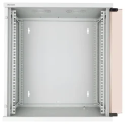 DELTACO 19” rackskab, 12U, 540x450mm, gulvrack/vægrack, glasdør
