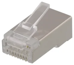 DELTACO RJ45 connector for patch cable, Cat6a, shielded, 20pcs