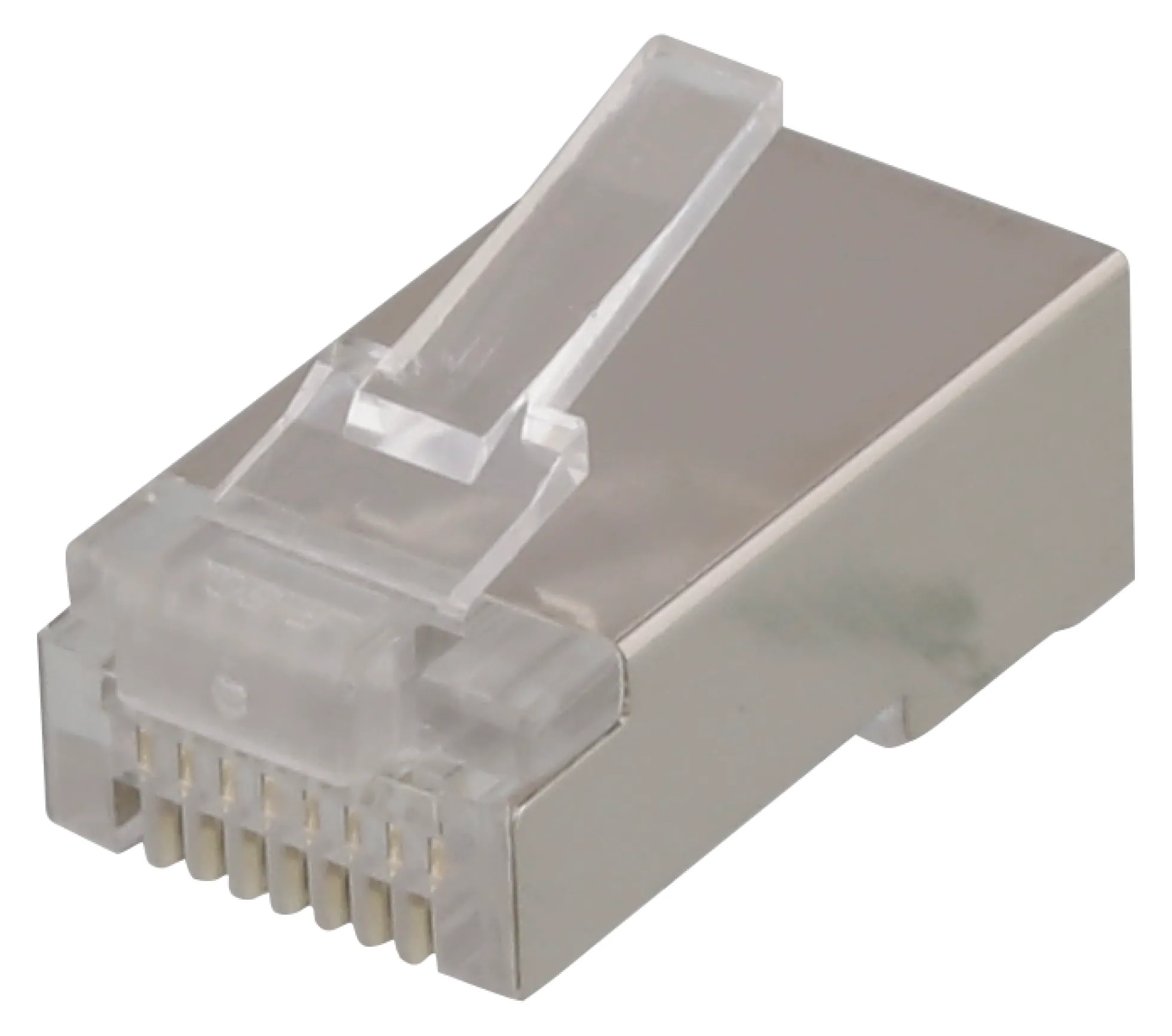 DELTACO RJ45 connector for patch cable, Cat5e, shielded, 20pcs