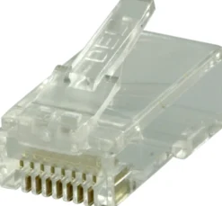 DELTACO RJ45 stik til patchkabel, Cat6 UTP, 2-delt, 20-pack