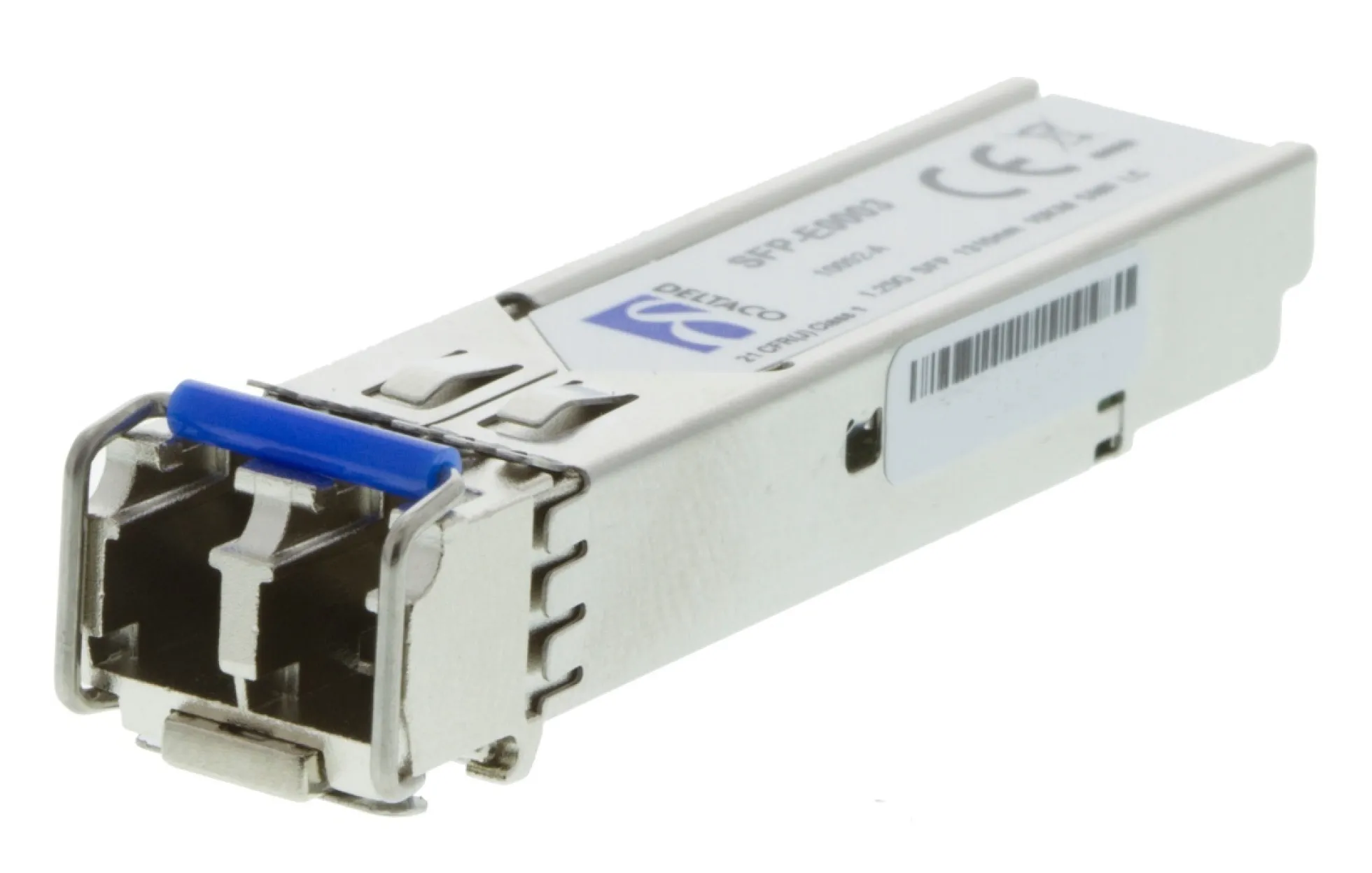 DELTACO SFP 1000Base LX/LH, LC, 1310nm, 10km, Single-Mode, DOM (Svarer til Cisco GLC-LH-SM)