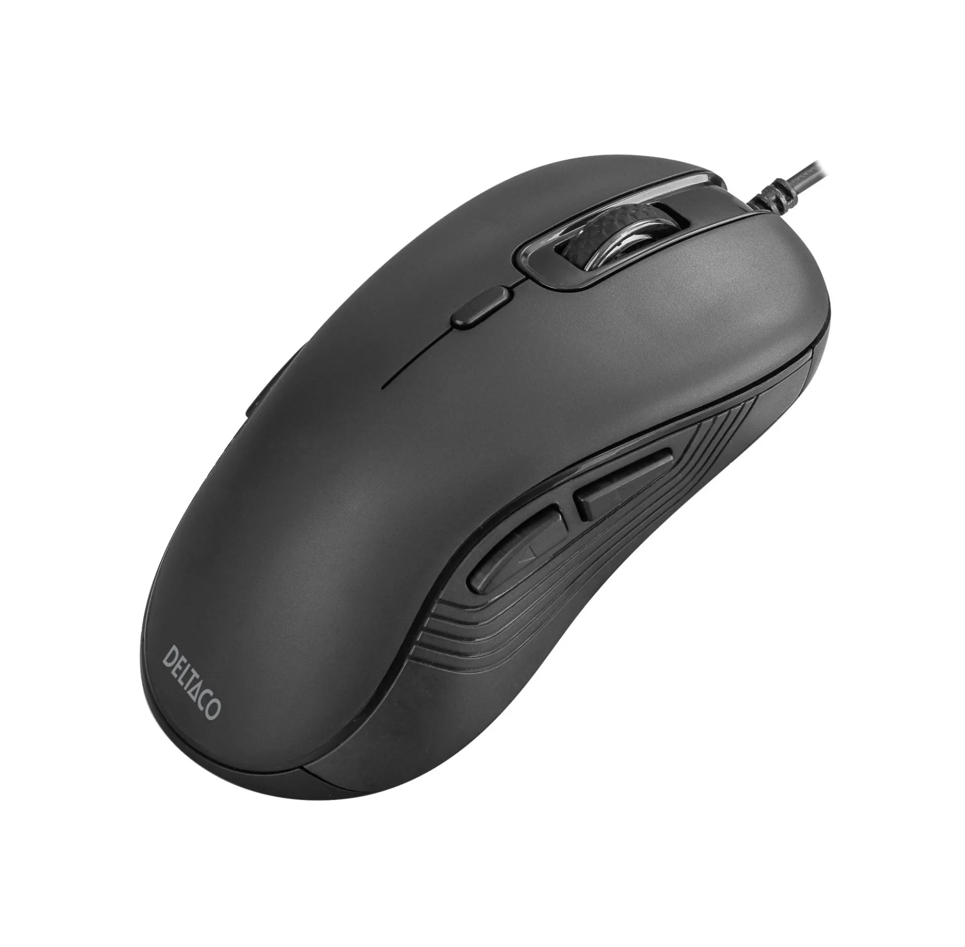 Deltaco Silent Wired Ambidextrous Mus