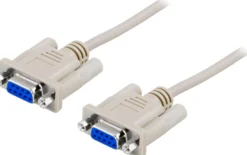 DELTACO switchkabel DB9 hun-9 hun 2m