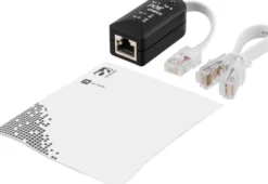 DELTACO testværktøj til POE (power over ethernet), sort